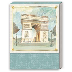 Pocket Carnet Notes (Arc de Triomphe) 'Scenes of Paris'