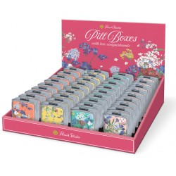 Présentoir 36 boîtes pilules 'Floral Pop'