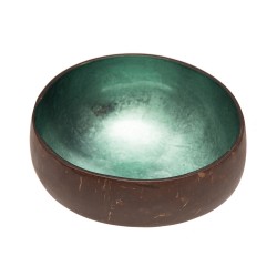 Coconut decorative bowl (shiny mint) ' CHIC MIC '