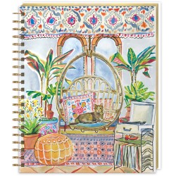 Carnet de notes GM à spirales - Uptown Pets Tabby Bungalow