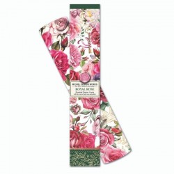 6 feuilles de papier parfumé et boîte cadeau - Royal Rose