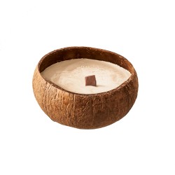 Natural candle in coconut Creme - Chic Mic
