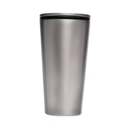 Mug à fermeture magnetique isotherme 420 ml Silver - Chic Mic