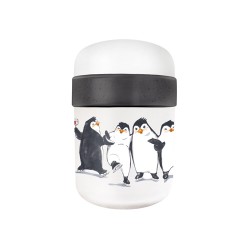 Lunch Pot 2 compartiments Penguins - Bioloco Plant