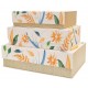 Rectangular box set 3 - Abstract Floral