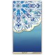 Carnet de notes long aimanté (azure medallion) - Azure Peacock