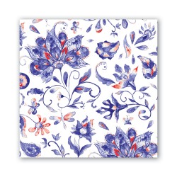 Luncheon napkin - Paisley & Plaid