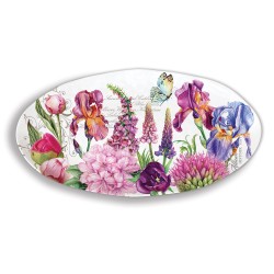 Oval Platter - Deborah's Garden