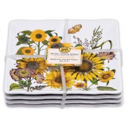 Canape plate set 4 - Sunflower