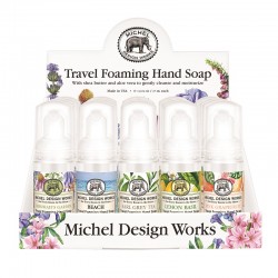 Display - Travel foaming hand soap (5x6)