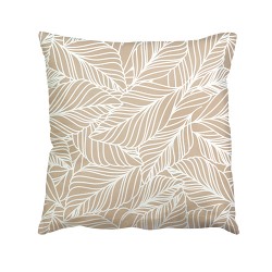Organic cotton pillow Desert Leaves - Chic Mic