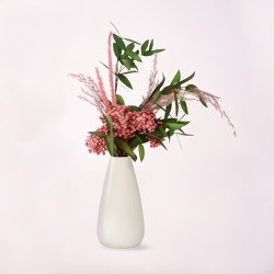 Flowers gift box inklusive Vase Pink Millet - Chic Mic 