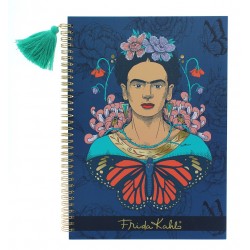 Carnet de notes A4 à spirale - Frida Kahlo
