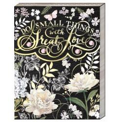 Pocket carnet de notes aimanté - Floral Reflections Love