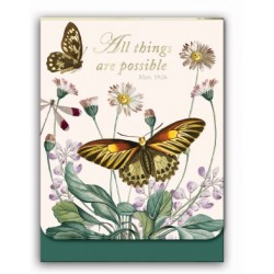 Pocket notepad - Daisy Butterflies