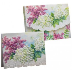 Pochette Correspondance 'Lilacs'