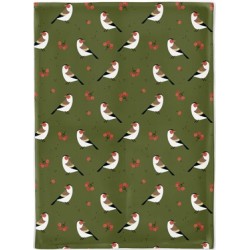 Organic Kitchen Towel Winter Sparrow - Chic Mic