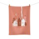 Torchon en coton biologique 50x70 cm Holly Jolly - Chic Mic