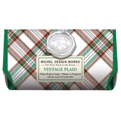 Savon ovale en barre 246g - Vintage Plaid