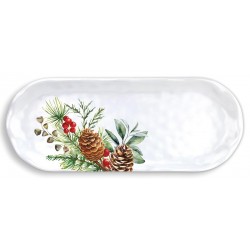 Plat long rectangulaire en mélamine - White Spruce