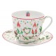 Coffret déjeuner 400 ml en porcelaine - Ready for Christmas