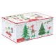 Coffret 2 mugs 350 ml en porcelaine - Ready for Christmas 