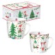Coffret 2 mugs 350 ml en porcelaine - Ready for Christmas 