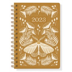 Agenda 2023 à spirales (17 mois) - Moth (Moth)