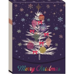 Christmas pocket notepad - Bright Tree