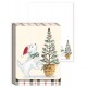 Christmas pocket notepad - Westie