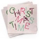 20 Serviettes 100% Bambou 33x33 cm Christmas Time - Chic Mic