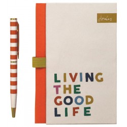 Notebook B7 & pen - Joules Bright Side