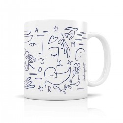 Mug ceramic 350ml - Amour
