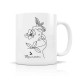 Mug céramique 350ml - Fleurever 