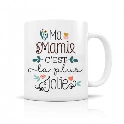 Mug ceramic 350ml - Ma Mamie c'est la plus jolie