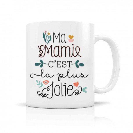 Mug céramique 350ml - Ma Mamie c'est la plus jolie