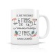 Mug ceramic 350ml - 6 mois de vacances 2 fois dans l'année