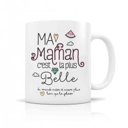Mug ceramic 350ml - Ma Maman c'est la plus belle