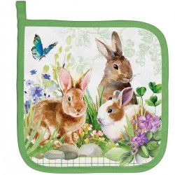 Manique en coton - Bunny Meadow