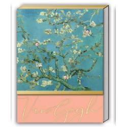 Pocket carnet de notes aimanté - Amandier en Fleurs Van Gogh
