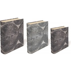 Set de 3 boîtes livres gigognes GM - Blue World Maps