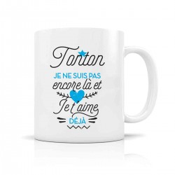 Mug ceramic 350ml - Tonton, je ne suis pas encore là et je t'aime