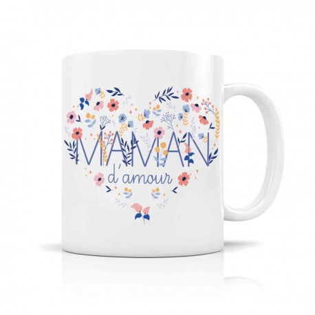 Mug céramique 350ml - Maman d'amour