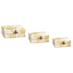 Small nesting trinket boxes - Luxe Botanical