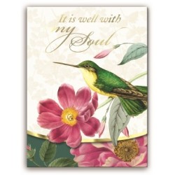 Pocket notepad - "My Soul" Hummingbird