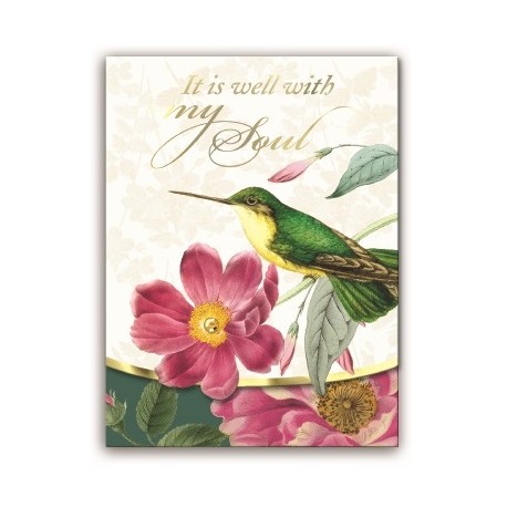 Pocket notepad - "My Soul" Hummingbird