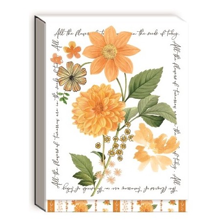 Pocket notepad (marigold) - Notable Floral