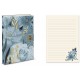Brooch journal (blue garden) - Spring Garden