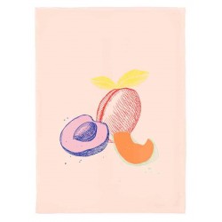 Organic Kitchen Tow Apricot- Chic Mic