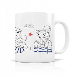 Mug ceramic 350ml - Papa